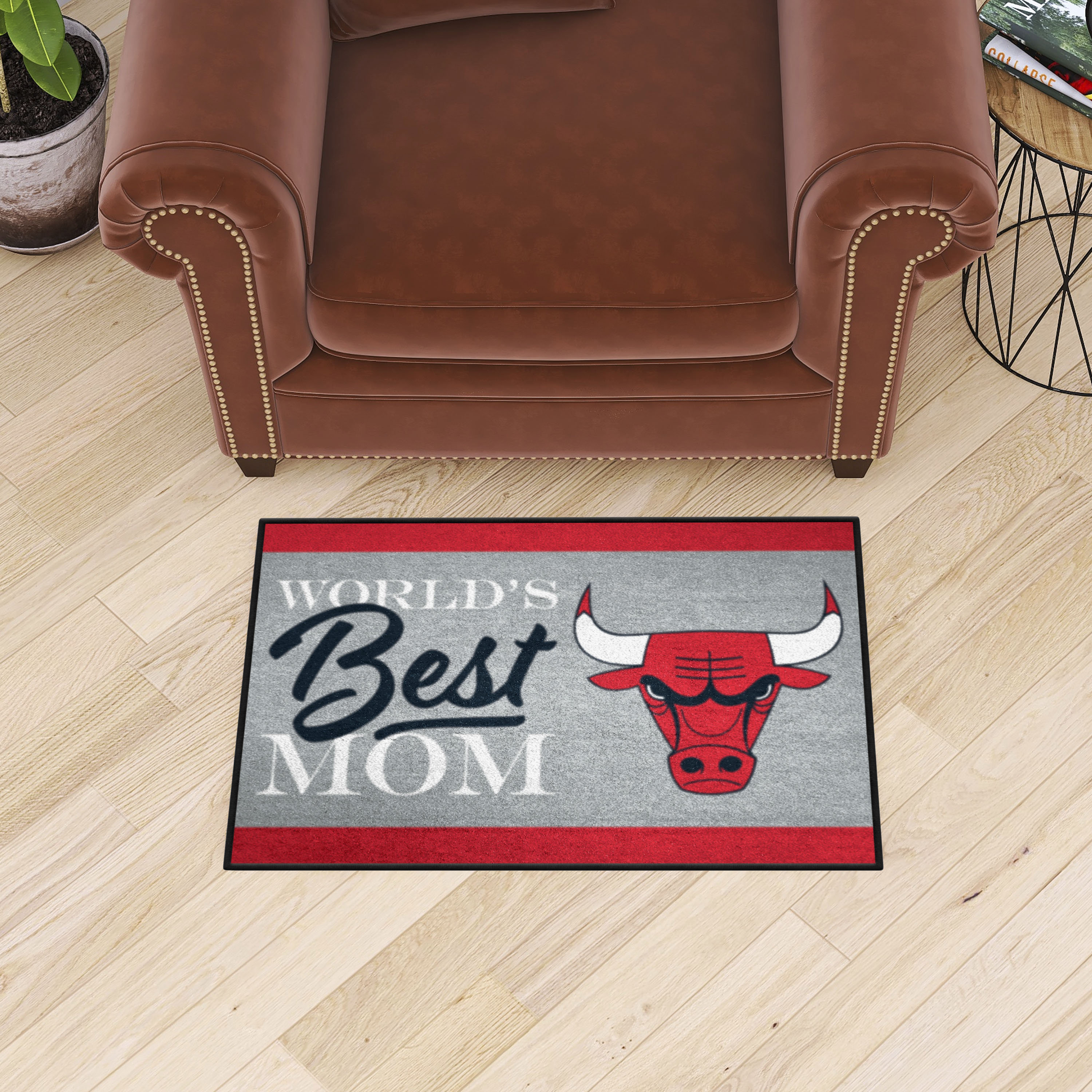 Fanmats Chicago Bulls World S Best Mom X Non Slip Indoor Door